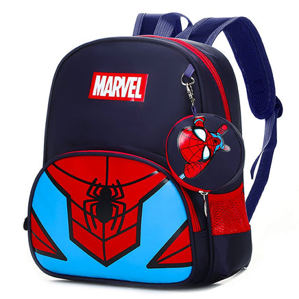 Kindergarten Backpack Boys Girls Spider Man Cartoon Backpack For 4 -13 Year B380 - Lusy Store