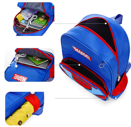 Kindergarten Backpack Boys Girls Spider Man Cartoon Backpack For 4 -13 Year B380 - Lusy Store