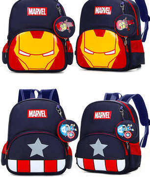 Kindergarten Backpack Boys Girls Spider Man Cartoon Backpack For 4 -13 Year B380 - Lusy Store