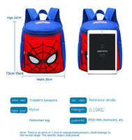 Kindergarten Backpack Boys Primary Children Anime Spiderman School Bag B381 - Lusy Store