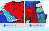 Kindergarten Backpack Boys Primary Children Anime Spiderman School Bag B381 - Lusy Store