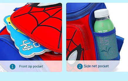 Kindergarten Backpack Boys Primary Children Anime Spiderman School Bag B381 - Lusy Store