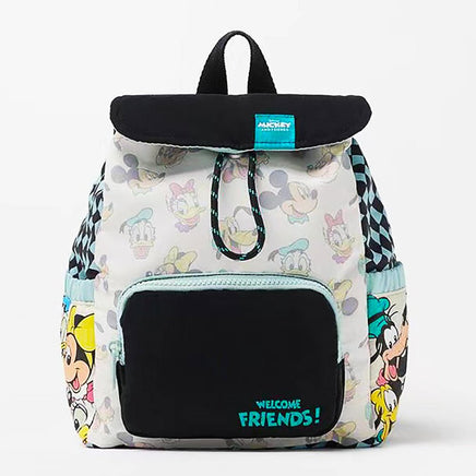 Kindergarten Backpack Mickey Mouse Cartoon Cute School Bags Gift Kawaii Travel Knapsack B379 White