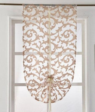 Kitchen Curtains For Window Tie Up Balloon Modern Curtains Home Textile Tulle White Black Curtains Jacquard - Lusy Store