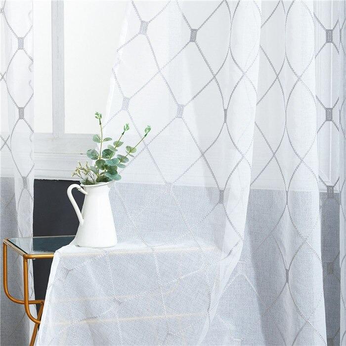 Kitchen Curtains Modern Design Short Drape For Window - Lusy Store