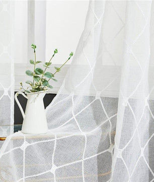 Kitchen Curtains Modern Design Short Drape For Window - Lusy Store