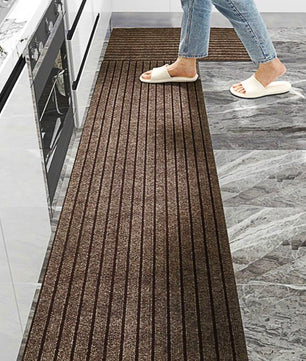 Kitchen Mat Anti Slip DIY Absorb Oil Kitchen Rugs Doormat Long Hallway Runner Rug Easy To Clean KM374 - Lusy Store