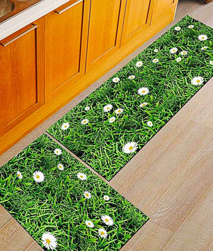 Kitchen Mat Anti Slip Modern Area Rugs Living Room Balcony Bathroom KM378b - Lusy Store