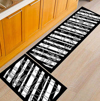 Kitchen Mat Anti Slip Modern Area Rugs Living Room Balcony Bathroom KM378b - Lusy Store