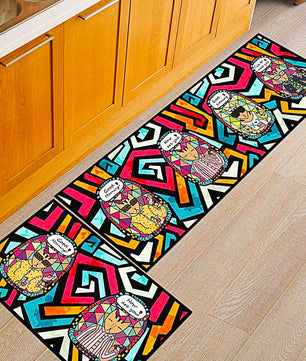 Kitchen Mat Anti Slip Modern Area Rugs Living Room Balcony Bathroom KM378b - Lusy Store