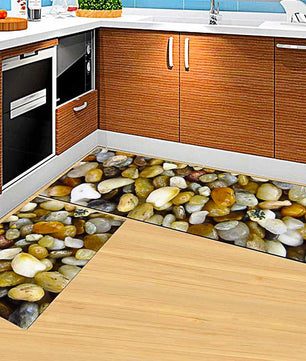 Kitchen Mat Anti Slip Modern Area Rugs Living Room Balcony Bathroom KM378b - Lusy Store