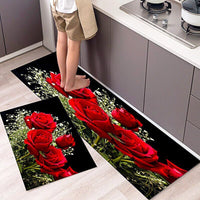 Kitchen Mat Carpet Bathroom Non Slip Entrance Doormats Home Decor Bedside Area Rugs KM375 15