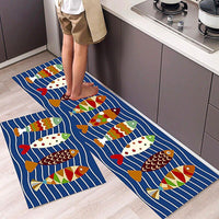 Kitchen Mat Carpet Bathroom Non Slip Entrance Doormats Home Decor Bedside Area Rugs KM375 5