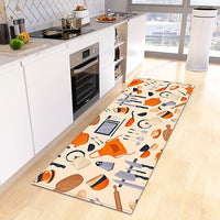 Kitchen Mat Coffee Kitchen Rug Doormat Anti Slip Home Living Room Bedroom Floor Decor KM379 - Lusy Store