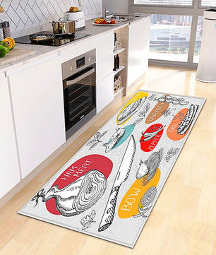 Kitchen Mat Coffee Kitchen Rug Doormat Anti Slip Home Living Room Bedroom Floor Decor KM379 - Lusy Store