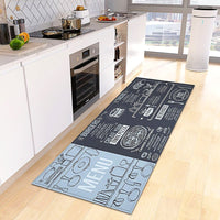 Kitchen Mat Coffee Kitchen Rug Doormat Anti Slip Home Living Room Bedroom Floor Decor KM379b - Lusy Store