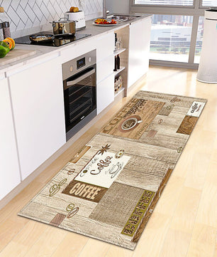 Kitchen Mat Entrance Doormat Bathroom Anti-Slip Bedroom Floor Balcony Decor KM364 - Lusy Store