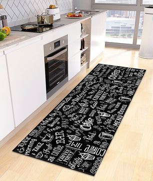 Kitchen Mat Entrance Doormat Bathroom Anti-Slip Bedroom Floor Balcony Decor KM364 - Lusy Store