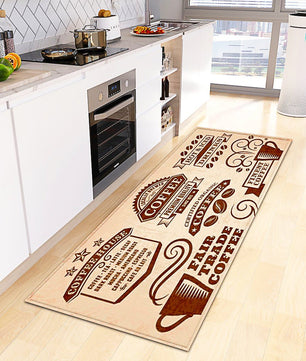 Kitchen Mat Entrance Doormat Bathroom Anti-Slip Bedroom Floor Balcony Decor KM364 - Lusy Store