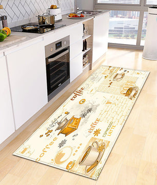 Kitchen Mat Entrance Doormat Bathroom Anti-Slip Bedroom Floor Balcony Decor KM364 - Lusy Store