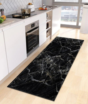 Kitchen Mat Entrance Doormat Marble Living Room Decor Rug Bathroom Door Home Bedroom Floor Hallway Anti-Slip KM367 - Lusy Store