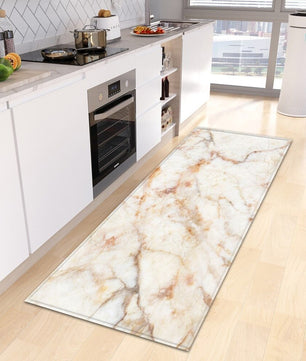 Kitchen Mat Entrance Doormat Marble Living Room Decor Rug Bathroom Door Home Bedroom Floor Hallway Anti-Slip KM367 - Lusy Store