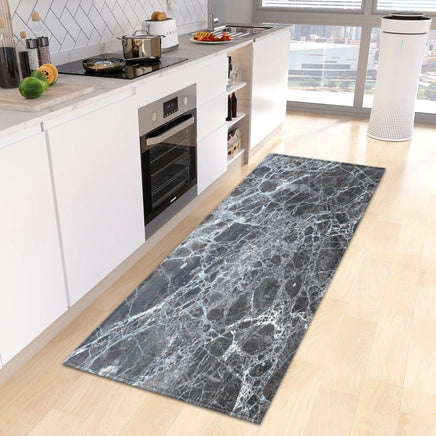 Kitchen Mat Entrance Doormat Marble Living Room Decor Rug Bathroom Door Home Bedroom Floor Hallway Anti-Slip KM367b 7