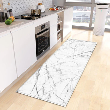 Kitchen Mat Entrance Doormat Marble Living Room Decor Rug Bathroom Door Home Bedroom Floor Hallway Anti-Slip KM367b 6