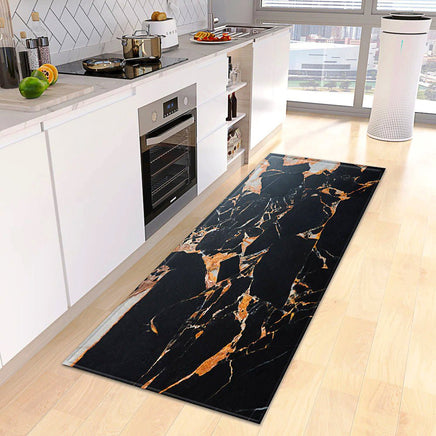 Kitchen Mat Entrance Doormat Marble Living Room Decor Rug Bathroom Door Home Bedroom Floor Hallway Anti-Slip KM367b 8