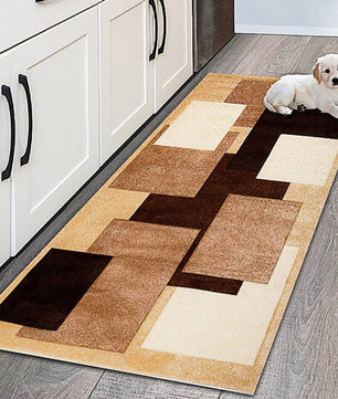 Kitchen Mat Home Entrance Doormat Bathroom Washable Modern Carpet Nordic Style KM383 - Lusy Store