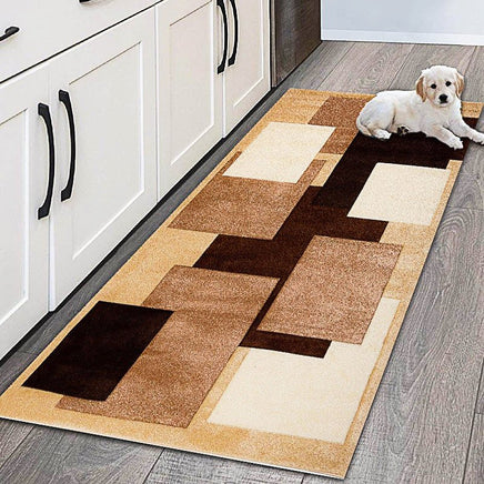 Kitchen Mat Home Entrance Doormat Bathroom Washable Modern Carpet Nordic Style KM383 - Lusy Store