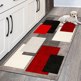 Kitchen Mat Home Entrance Doormat Bathroom Washable Modern Carpet Nordic Style KM383 - Lusy Store