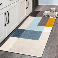 Kitchen Mat Home Entrance Doormat Bathroom Washable Modern Carpet Nordic Style KM383 - Lusy Store