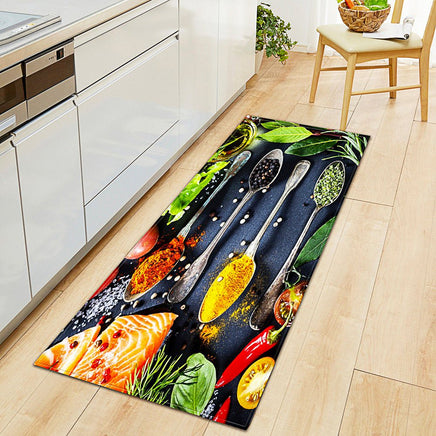 Kitchen Mat Modern Anti-Slip Long Rug Home Entrance Doormat Hallway Bedroom Living Room Decoration KM360 19