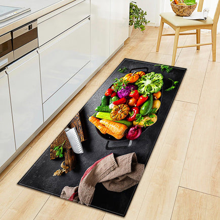 Kitchen Mat Modern Anti-Slip Long Rug Home Entrance Doormat Hallway Bedroom Living Room Decoration KM360 10