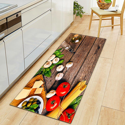 Kitchen Mat Modern Anti-Slip Long Rug Home Entrance Doormat Hallway Bedroom Living Room Decoration KM360 6