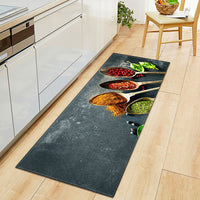 Kitchen Mat Modern Anti-Slip Long Rug Home Entrance Doormat Hallway Bedroom Living Room Decoration KM360 15