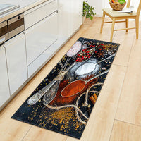 Kitchen Mat Modern Anti-Slip Long Rug Home Entrance Doormat Hallway Bedroom Living Room Decoration KM360 16