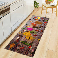 Kitchen Mat Modern Anti-Slip Long Rug Home Entrance Doormat Hallway Bedroom Living Room Decoration KM360 25