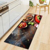 Kitchen Mat Modern Anti-Slip Long Rug Home Entrance Doormat Hallway Bedroom Living Room Decoration KM360 4