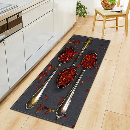 Kitchen Mat Modern Anti-Slip Long Rug Home Entrance Doormat Hallway Bedroom Living Room Decoration KM360 22