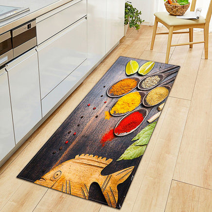 Kitchen Mat Modern Anti-Slip Long Rug Home Entrance Doormat Hallway Bedroom Living Room Decoration KM360 11