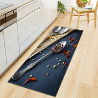Kitchen Mat Modern Anti-Slip Long Rug Home Entrance Doormat Hallway Bedroom Living Room Decoration KM360 17