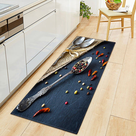 Kitchen Mat Modern Anti-Slip Long Rug Home Entrance Doormat Hallway Bedroom Living Room Decoration KM360 17