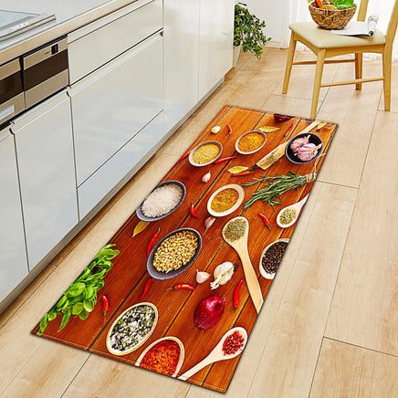Kitchen Mat Modern Anti-Slip Long Rug Home Entrance Doormat Hallway Bedroom Living Room Decoration KM360 8