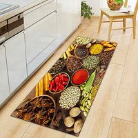 Kitchen Mat Modern Anti-Slip Long Rug Home Entrance Doormat Hallway Bedroom Living Room Decoration KM360 2
