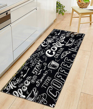 Kitchen Mat Modern Living Room Bedroom Decor Anti-Slip Foot Rug KM371 - Lusy Store