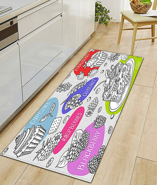 Kitchen Mat Modern Living Room Bedroom Decor Anti-Slip Foot Rug KM371 - Lusy Store