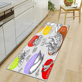 Kitchen Mat Modern Living Room Bedroom Decor Anti-Slip Foot Rug KM371 - Lusy Store