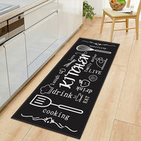 Kitchen Mat Modern Living Room Bedroom Decor Anti-Slip Foot Rug KM371 - Lusy Store